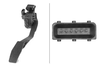 Датчик, положение педали акселератора HELLA купить