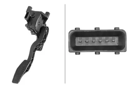 Датчик, положение педали акселератора HELLA купить