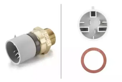 Термовыключатель, вентилятор радиатора HELLA купить