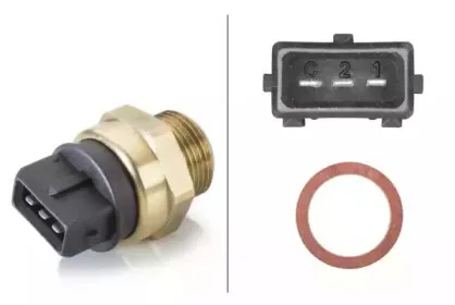 Термовыключатель, вентилятор радиатора HELLA купить