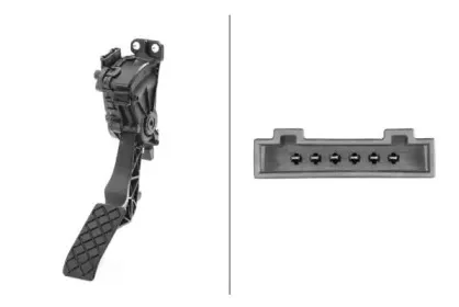 Датчик, положение педали акселератора HELLA купить