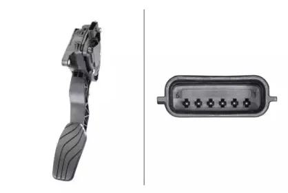 Датчик, положение педали акселератора HELLA купить