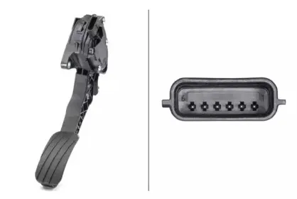 Датчик, положение педали акселератора HELLA купить