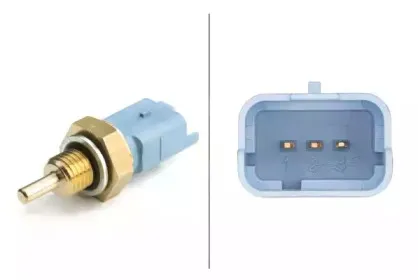 Датчик, температура охлаждающей жидкости HELLA купить