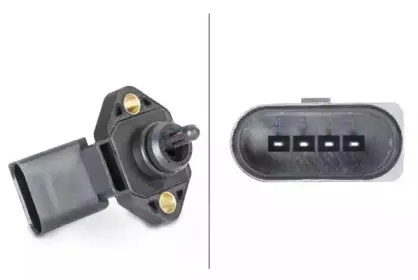 Датчик, давление наддува HELLA купить