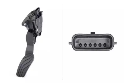 Датчик, положение педали акселератора HELLA купить