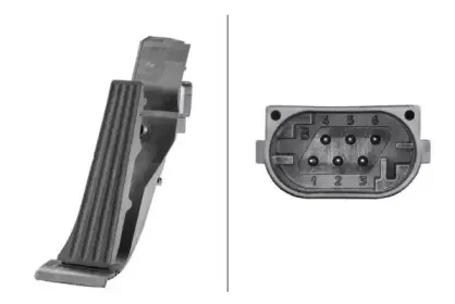 Датчик, положение педали акселератора HELLA купить