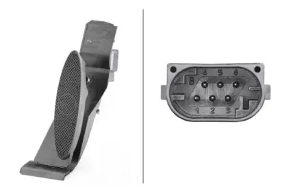 Датчик, положение педали акселератора HELLA купить