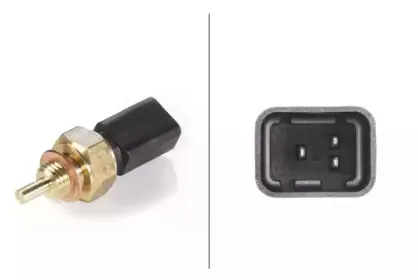 Датчик, температура охлаждающей жидкости HELLA купить