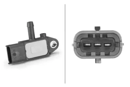 Датчик, давление выхлопных газов HELLA купить