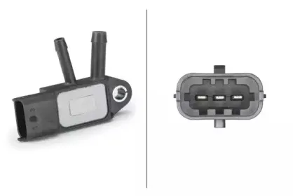 Датчик, давление выхлопных газов HELLA купить