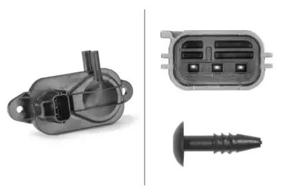 Датчик, давление выхлопных газов HELLA купить