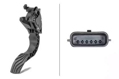 Датчик, положение педали акселератора HELLA купить