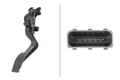 Датчик, положение педали акселератора HELLA купить