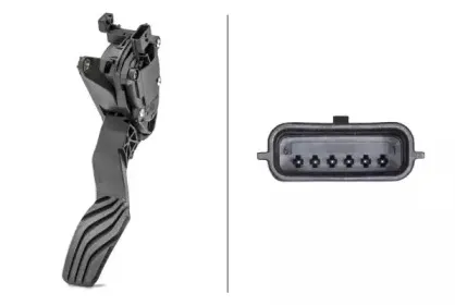 Датчик, положение педали акселератора HELLA купить