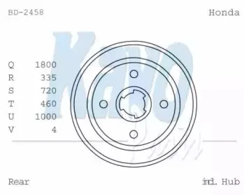 Тормозной барабан KAVO PARTS купить