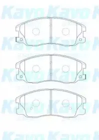 Комплект тормозных колодок, дисковый тормоз KAVO PARTS купить