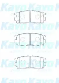 Комплект тормозных колодок, дисковый тормоз KAVO PARTS купить