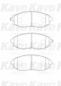 Комплект тормозных колодок, дисковый тормоз KAVO PARTS купить
