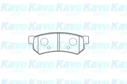 Комплект тормозных колодок, дисковый тормоз KAVO PARTS купить