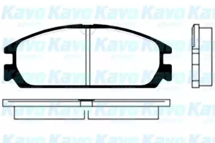Комплект тормозных колодок, дисковый тормоз KAVO PARTS купить