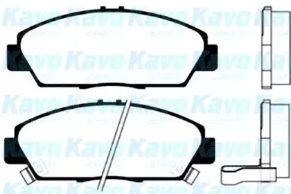 Комплект тормозных колодок, дисковый тормоз KAVO PARTS купить