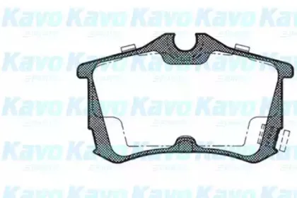 Комплект тормозных колодок, дисковый тормоз KAVO PARTS купить