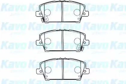 Комплект тормозных колодок, дисковый тормоз KAVO PARTS купить