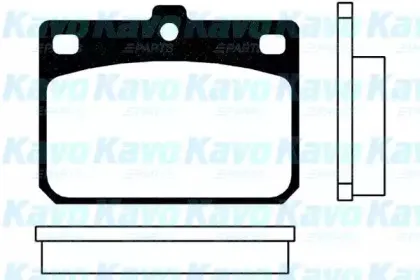 Комплект тормозных колодок, дисковый тормоз KAVO PARTS купить