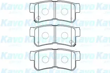 Комплект тормозных колодок, дисковый тормоз KAVO PARTS купить