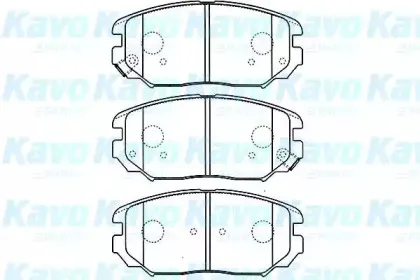 Комплект тормозных колодок, дисковый тормоз KAVO PARTS купить
