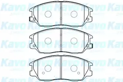 Комплект тормозных колодок, дисковый тормоз KAVO PARTS купить