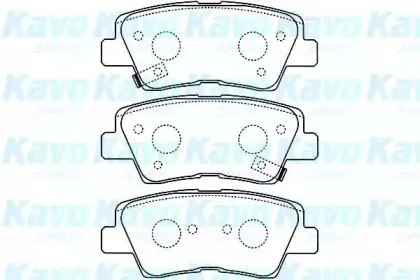 Комплект тормозных колодок, дисковый тормоз KAVO PARTS купить