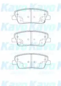 Комплект тормозных колодок, дисковый тормоз KAVO PARTS купить