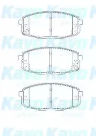 Комплект тормозных колодок, дисковый тормоз KAVO PARTS купить