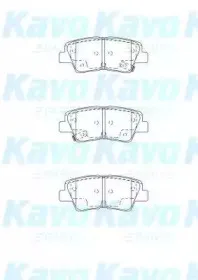 Комплект тормозных колодок, дисковый тормоз KAVO PARTS купить