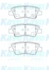Комплект тормозных колодок, дисковый тормоз KAVO PARTS купить