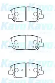 Комплект тормозных колодок, дисковый тормоз KAVO PARTS купить