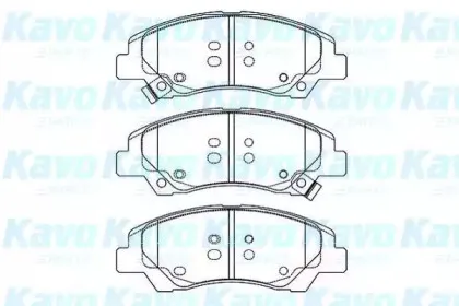 Комплект тормозных колодок, дисковый тормоз KAVO PARTS купить