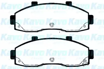 Комплект тормозных колодок, дисковый тормоз KAVO PARTS купить
