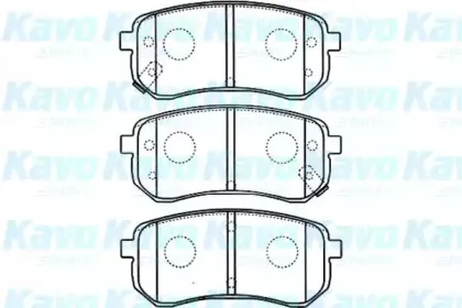 Комплект тормозных колодок, дисковый тормоз KAVO PARTS купить