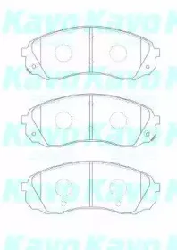 Комплект тормозных колодок, дисковый тормоз KAVO PARTS купить