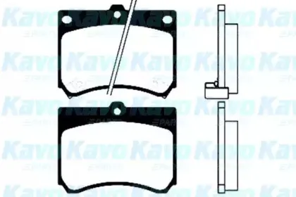 Комплект тормозных колодок, дисковый тормоз KAVO PARTS купить