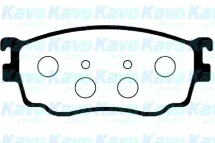 Комплект тормозных колодок, дисковый тормоз KAVO PARTS купить