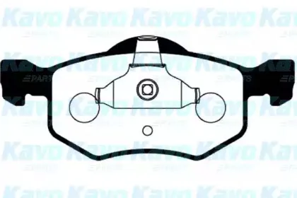 Комплект тормозных колодок, дисковый тормоз KAVO PARTS купить