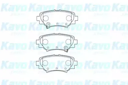 Комплект тормозных колодок, дисковый тормоз KAVO PARTS купить