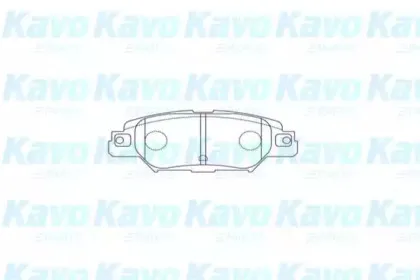 Комплект тормозных колодок, дисковый тормоз KAVO PARTS купить