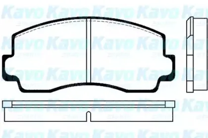Комплект тормозных колодок, дисковый тормоз KAVO PARTS купить