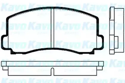 Комплект тормозных колодок, дисковый тормоз KAVO PARTS купить