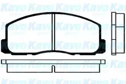 Комплект тормозных колодок, дисковый тормоз KAVO PARTS купить